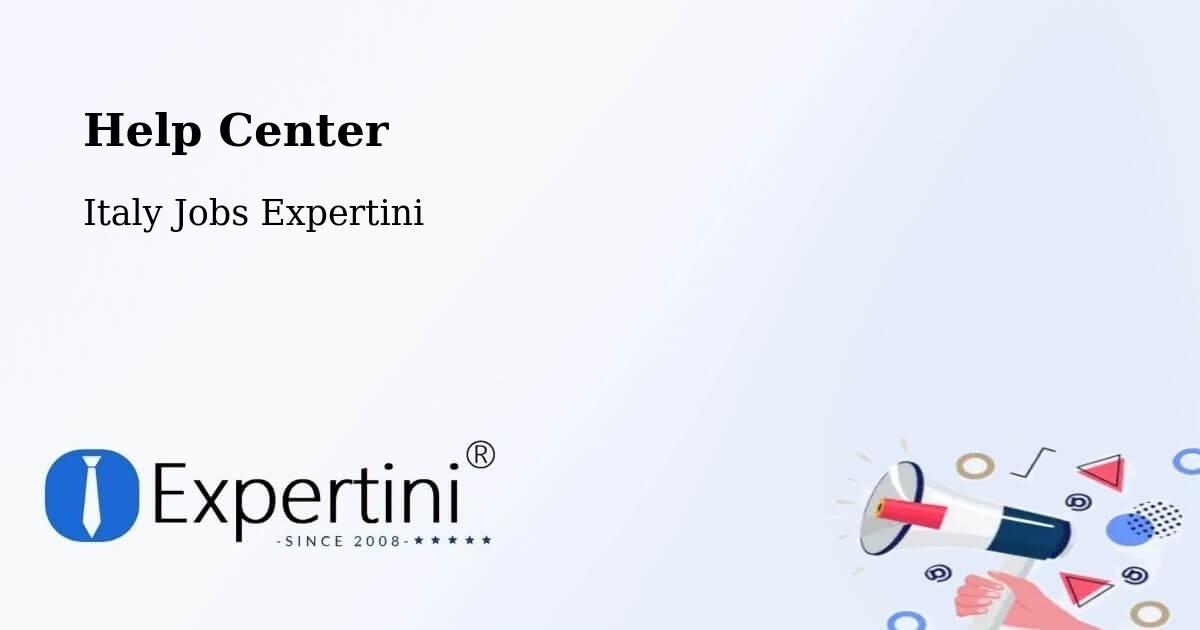 Help Center – Cesate - Italy Jobs Expertini