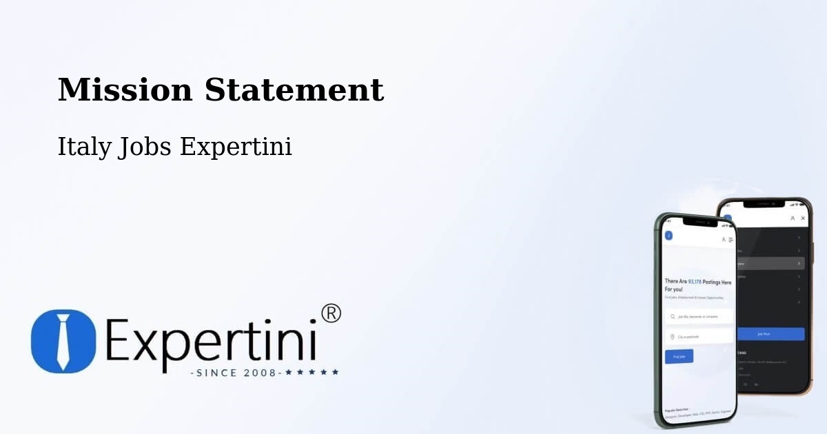 Corporate Mission – Cesate - Italy Jobs Expertini